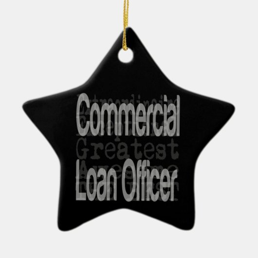 無報酬ローン担当役員 セラミックオーナメント (正面)