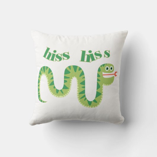 無声スー音の無声スー音のヘビ クッション (裏面)