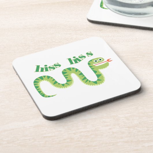 無声スー音の無声スー音のヘビ コースター (左側)