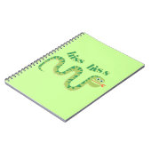 無声スー音の無声スー音のヘビ ノートブック (左側)