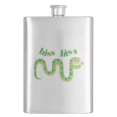 無声スー音の無声スー音のヘビ フラスク (正面)