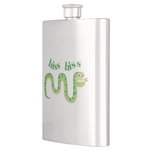 無声スー音の無声スー音のヘビ フラスク (左)