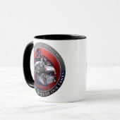 無声スー音タンククラッシュのマグ マグカップ (正面左)