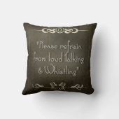 無声映画は…映画夜枕を控えます クッション (裏面)