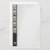 無声映画1の文房具 便箋 (正面/裏面)