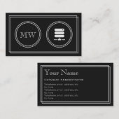 "無声映画"のデータベースAdminの名刺 名刺 (正面/裏面)