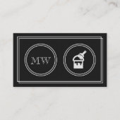 "無声映画"の装飾者の名刺 名刺 (正面)