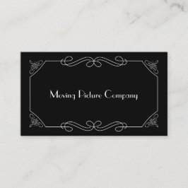 無声映画Intertitle 名刺