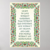 無学条件で話す ポスター (正面)