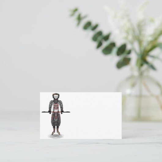 無宗教匿名ジョーカーナイト 名刺 (スタンド正面)