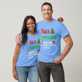 無実が証明されるまで無邪気でいようクリスマス Tシャツ (ユニセックス)