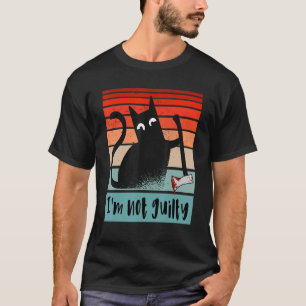 無実の仔猫 血塗れの斧 ハロー Tシャツ