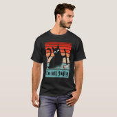 無実の仔猫 血塗れの斧 ハロー Tシャツ (正面フル)