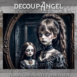 無実の反射を忘れない – デコパージュ –  薄葉紙