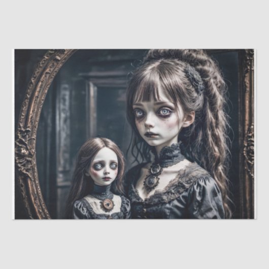 無実の反射を忘れない – デコパージュ –  薄葉紙 (正面)