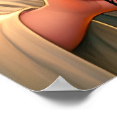 無実の取得：小さな女の子優しく保持H ポスター (角)