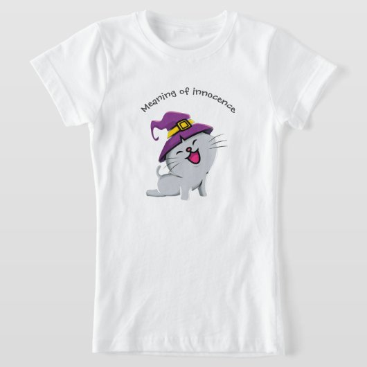 無実の意味 Tシャツ (レイダウン)