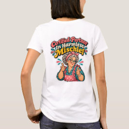 無害ないたずら認定パートナー Tシャツ