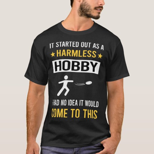 無害なホビーディ飛んでいるスク Tシャツ (正面)