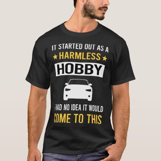 無害なホビードライビングドライバー Tシャツ (正面)