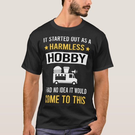 無害なホビーフードトラック Tシャツ (正面)
