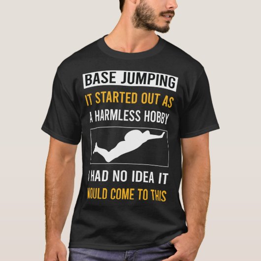 無害なホビーベースジャンプ Tシャツ (正面)