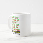 無害な植物のおもしろマグカップ コーヒーマグカップ (正面左)