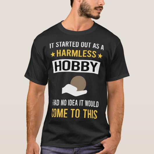 無害な趣味どろだんご Tシャツ (正面)
