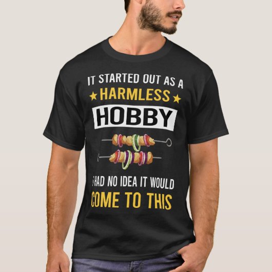 無害な趣味のバーベキュー Tシャツ (正面)