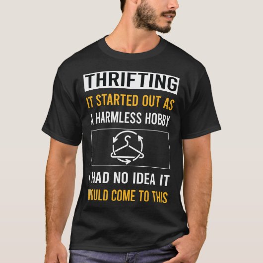 無害な趣味の古着屋巡り Tシャツ (正面)