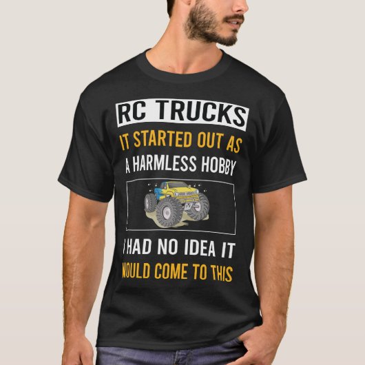 無害な趣味のRCトラック Tシャツ (正面)