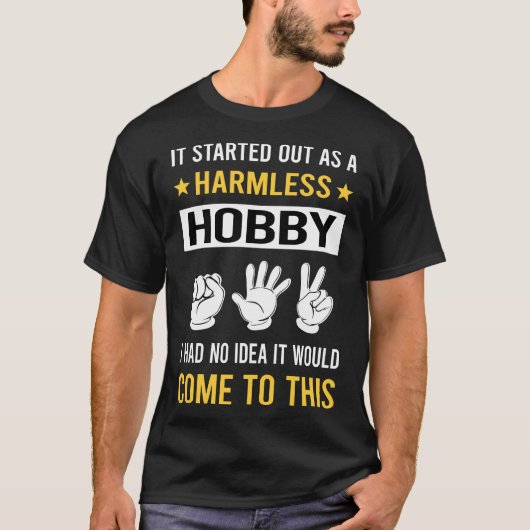 無害な趣味 じゃんけん Tシャツ (正面)