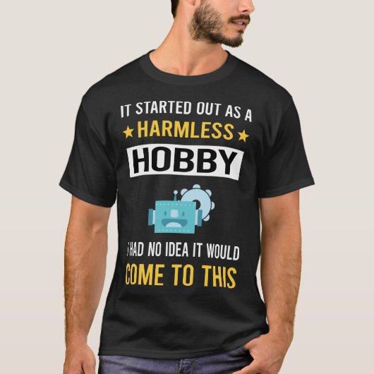 無害な趣味 機械学習 Tシャツ (正面)
