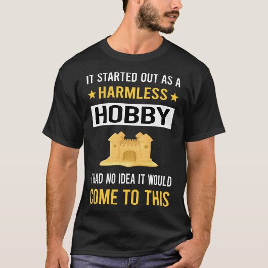 無害ホビーサンドキャッスル Tシャツ (正面)