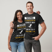 無害ホビースキースキーヤー Tシャツ (ユニセックス)
