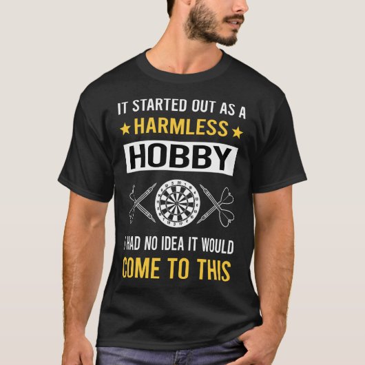 無害ホビーダーツ Tシャツ (正面)