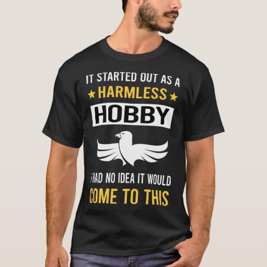 無害ホビーファルコリーファルコナー Tシャツ (正面)