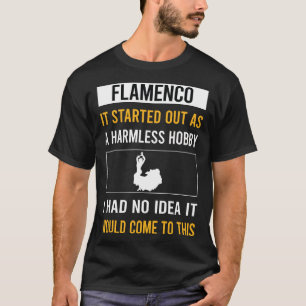 無害ホビーフラメンコ Tシャツ