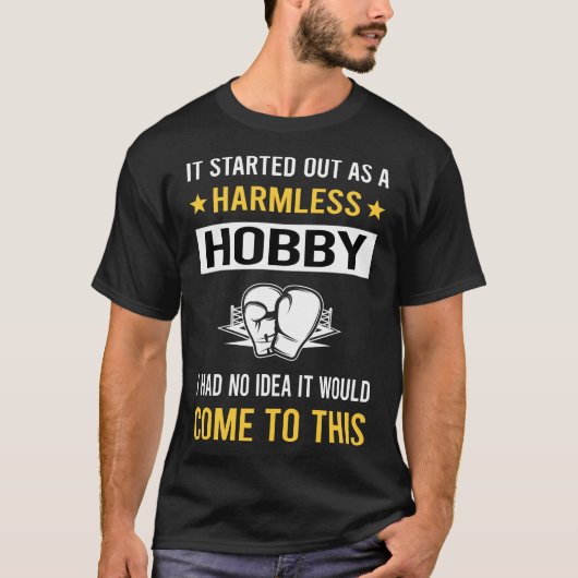 無害ホビーボクシング Tシャツ (正面)