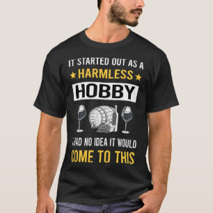 無害ホビーワイン醸造ワインメーカー Tシャツ