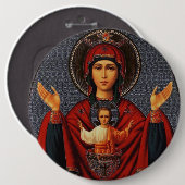 無尽蔵のコップ 缶バッジ (正面&裏面)