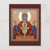 無尽蔵カップ祈りの言葉カード ポストカード (正面)