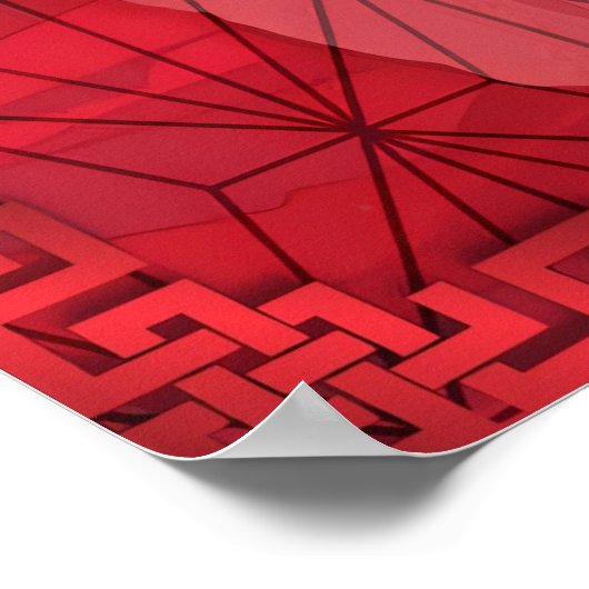 無山貴仏寺の女性 ポスター (角)