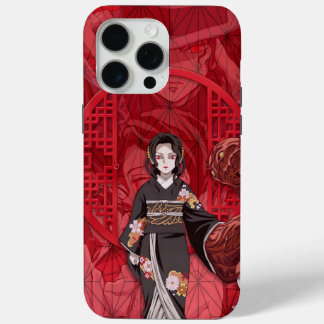 無山貴仏寺の女性 iPhone 15 PRO MAXケース