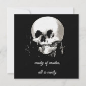 「無常の無常、すべては無常」伝道書 招待状 (正面)