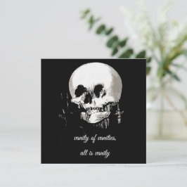 「無常の無常、すべては無常」伝道書 招待状