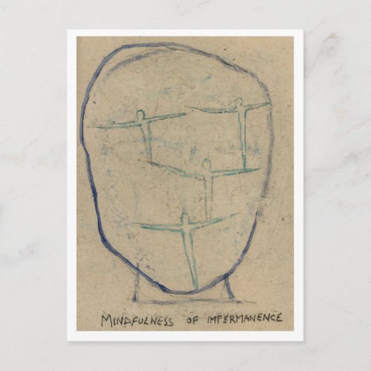 無常を意識すること ポストカード (正面)