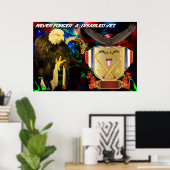 無忘れ力獣医 ポスター (ホームオフィス)