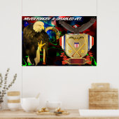 無忘れ力獣医 ポスター (キッチン)