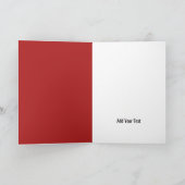 無忘れ料のケシの花 カード (内部)